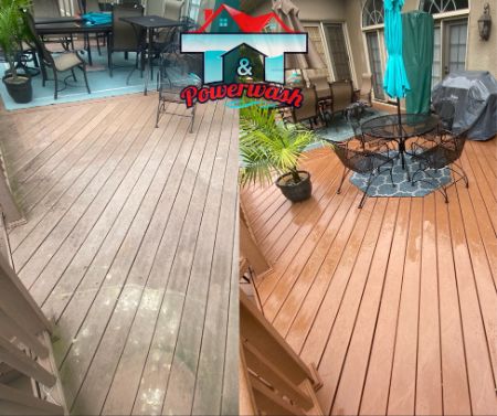 Deck cleaning